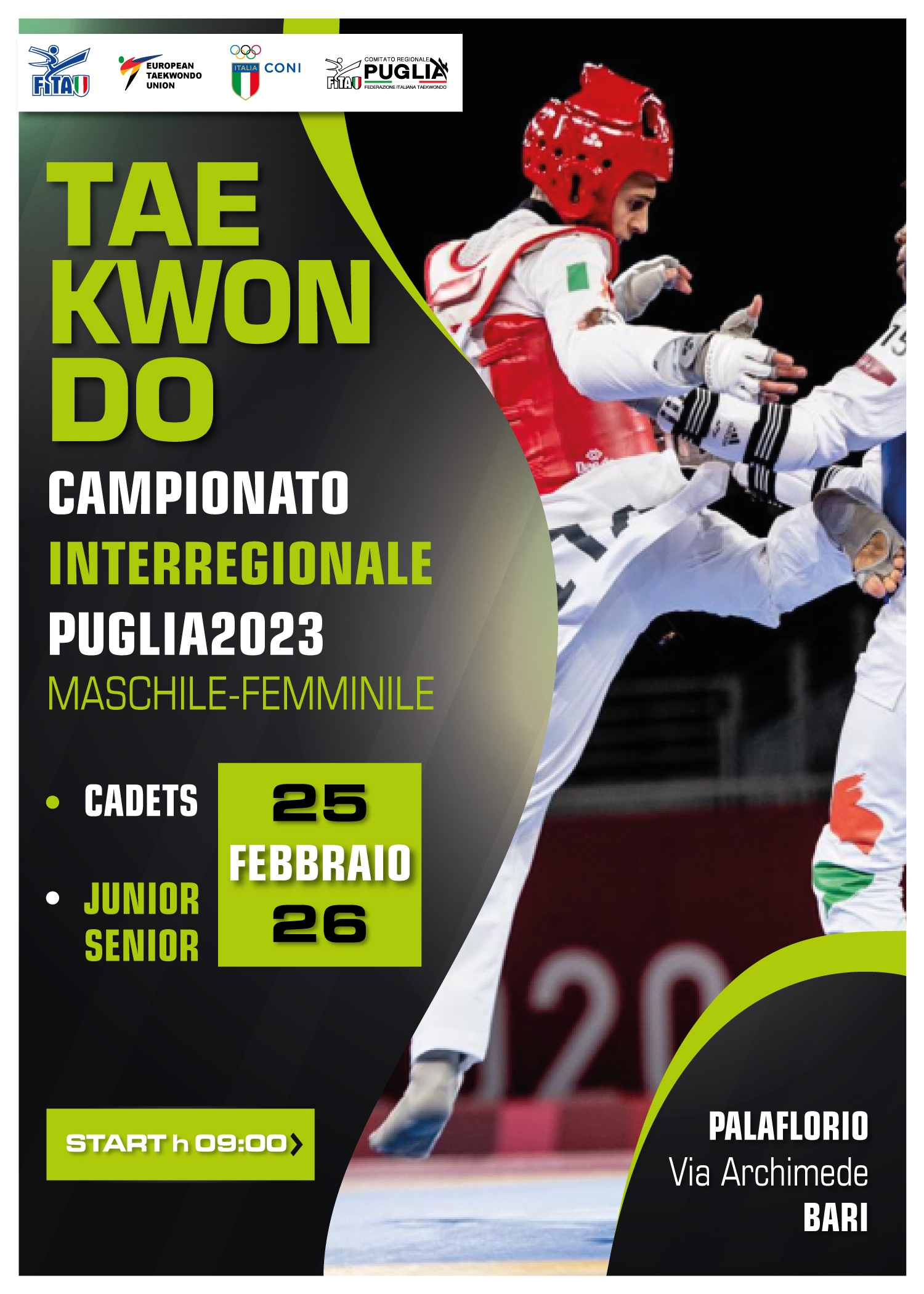 CAMPIONATO INTERREGIONALE JUNIOR e SENIOR - PUGLIA 2023